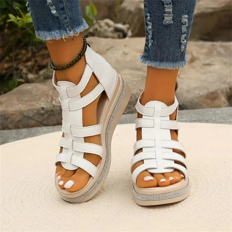 Damen Keil-Sommersandalen | Bequeme - Image 5