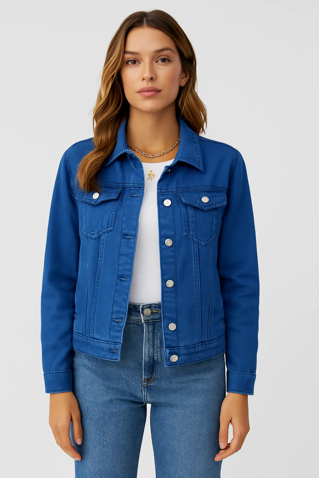 Damen klassische Jeansjacke | Leichte - Image 4