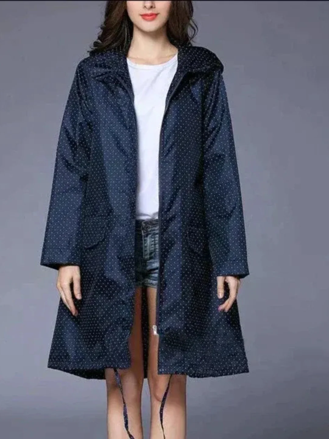 Damen klassischer Outdoor-Regenmantel | Wasserdichte - Image 3
