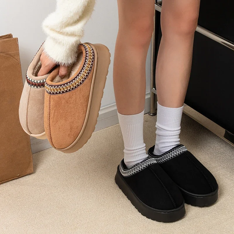 Damen Klassischer Stiefel mit Dicke Sohle - Image 3