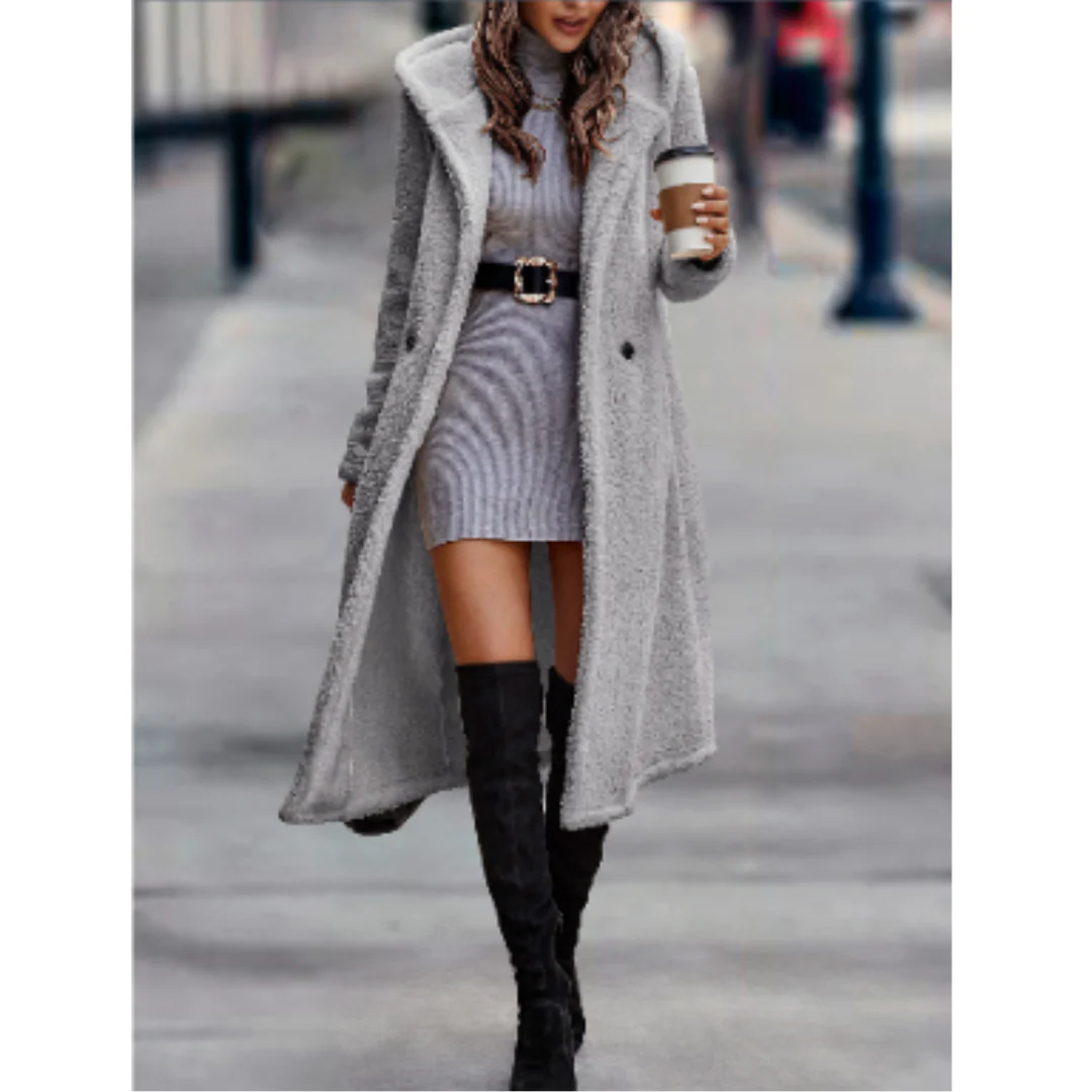 Damen Klassischer Winter Mantel | Warme - Image 3