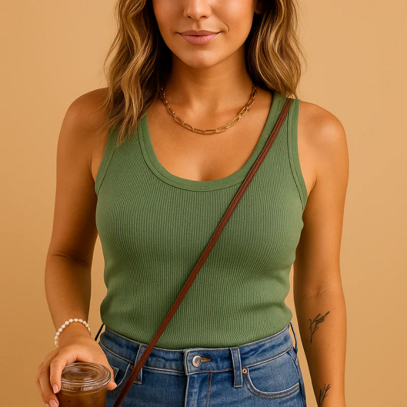 Damen klassisches Sommer-Top | Elegante