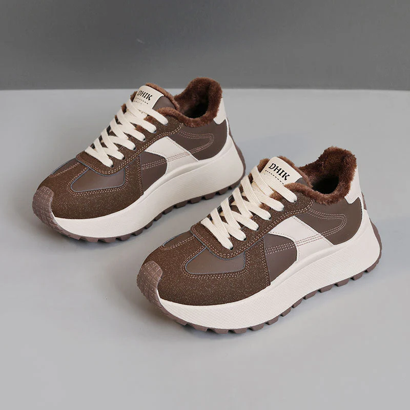 Damen Komfortable Sneakers mit warmem Innenfutter - Image 6