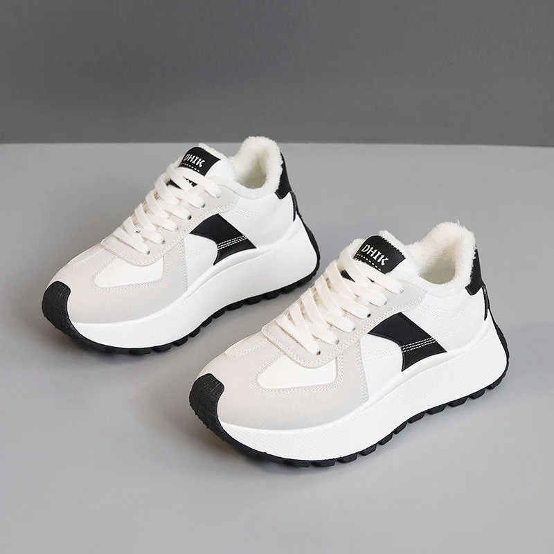 Damen Komfortable Sneakers mit warmem Innenfutter - Image 8