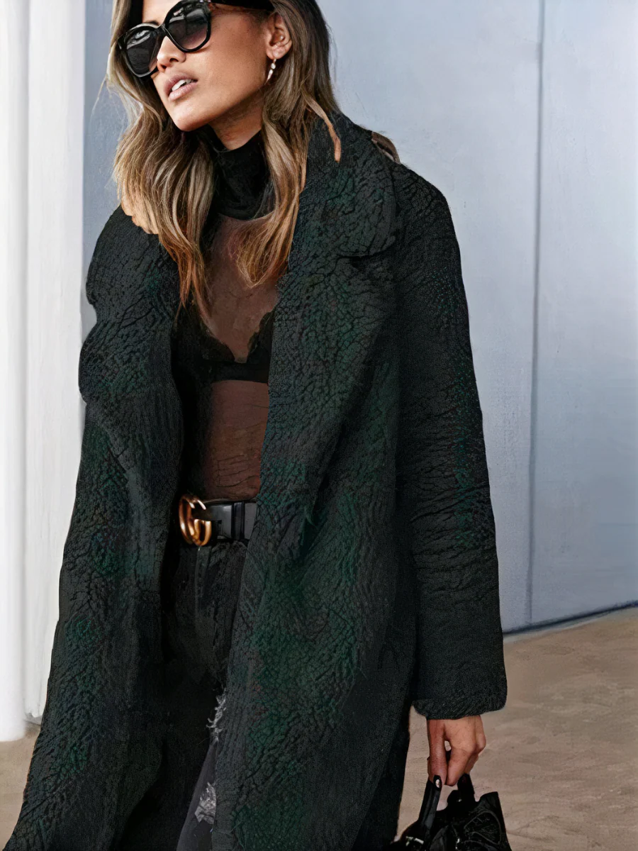 Damen langer und warmer eleganter Mantel | Winter - Image 10