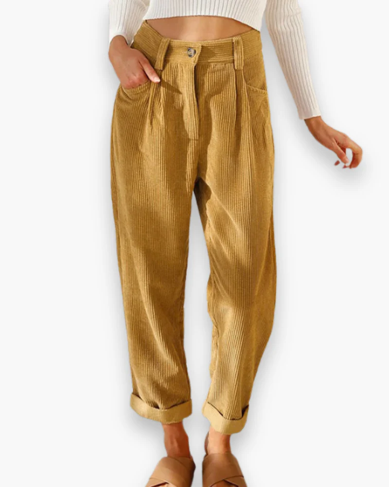 Damen Lässige Stoffhose | Bequeme Passform - Image 2