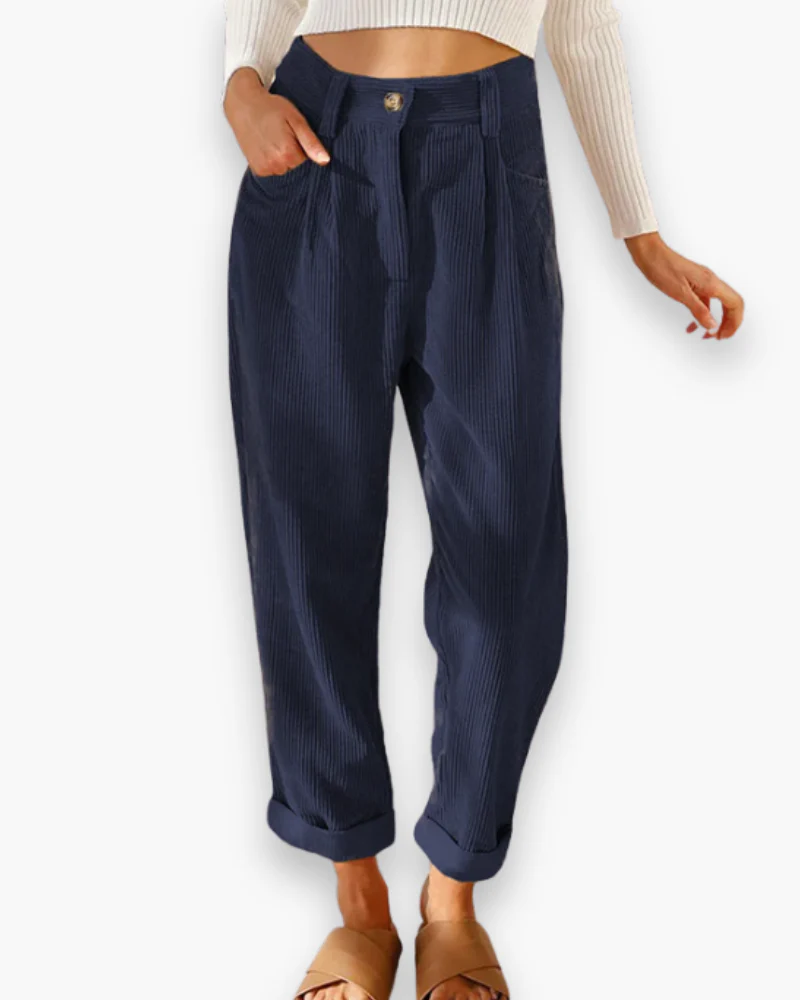 Damen Lässige Stoffhose | Bequeme Passform - Image 4