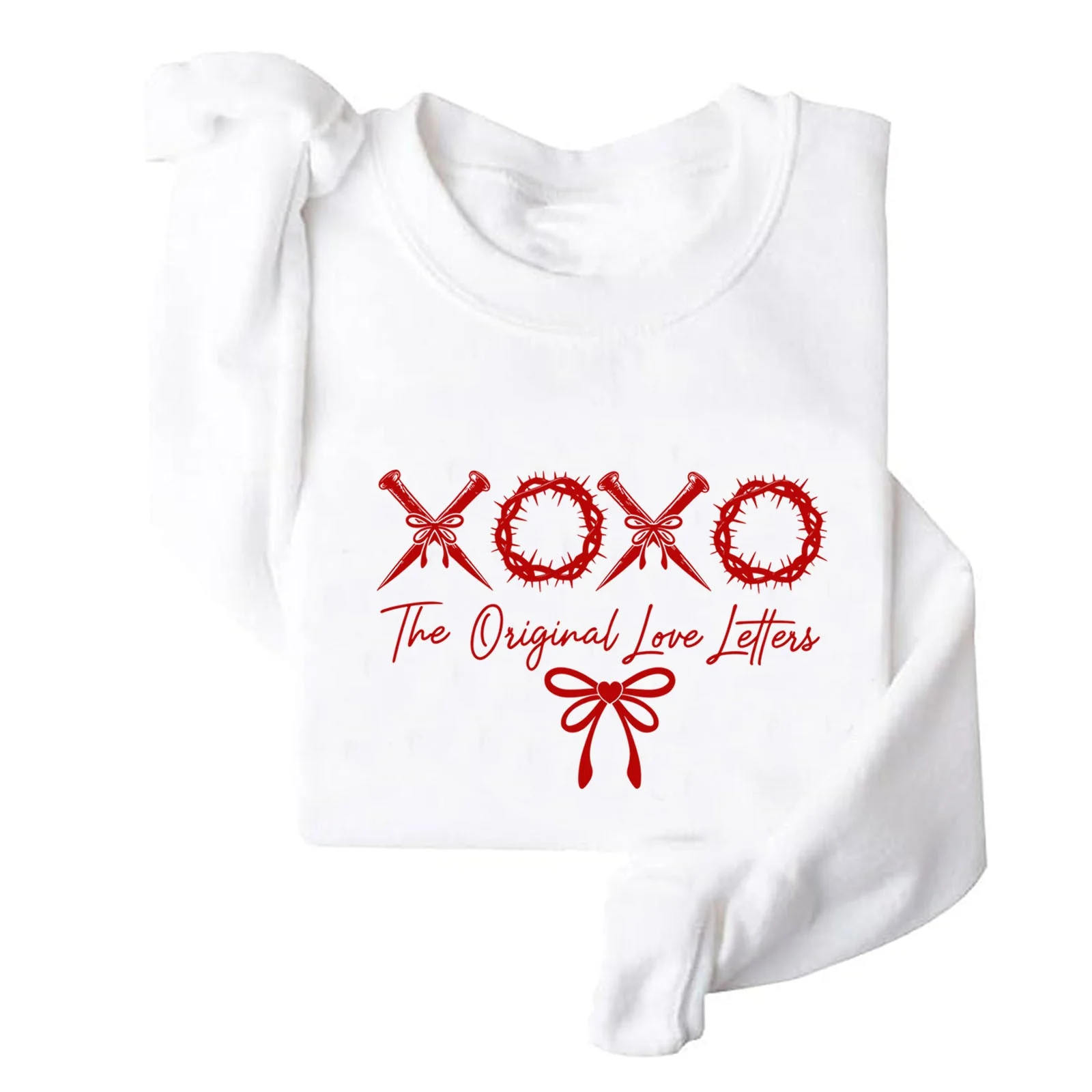 Damen lässiger Sweater mit einzigartigem Schriftzug und weichem Material - Image 10