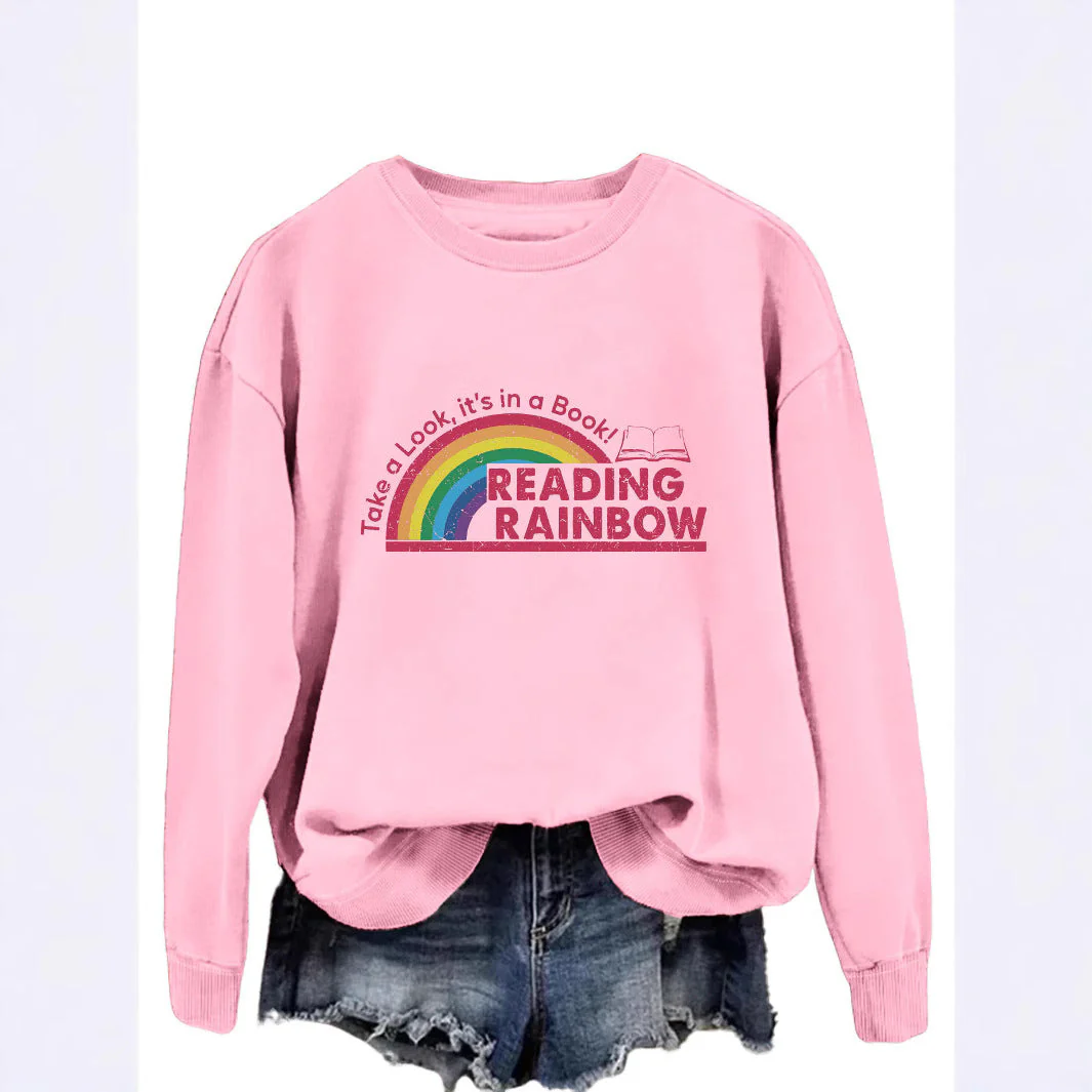 Damen lässiger Sweatshirt mit einzigartigem Druck - Image 3