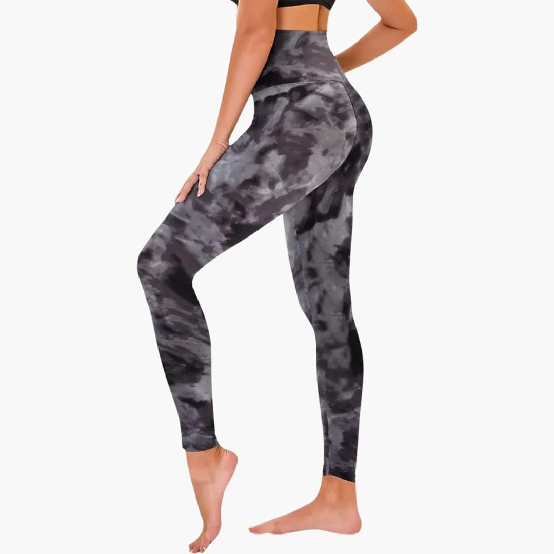 Damen Leggings mit Leopardenmuster und hohem Bund - Image 4