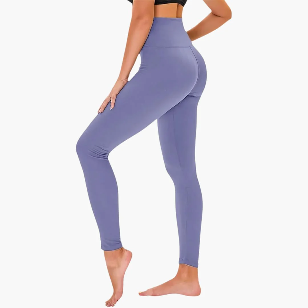 Damen Leggings mit Leopardenmuster und hohem Bund - Image 5