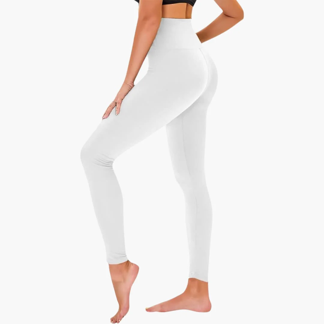 Damen Leggings mit Leopardenmuster und hohem Bund aus Stretchmaterial - Image 12