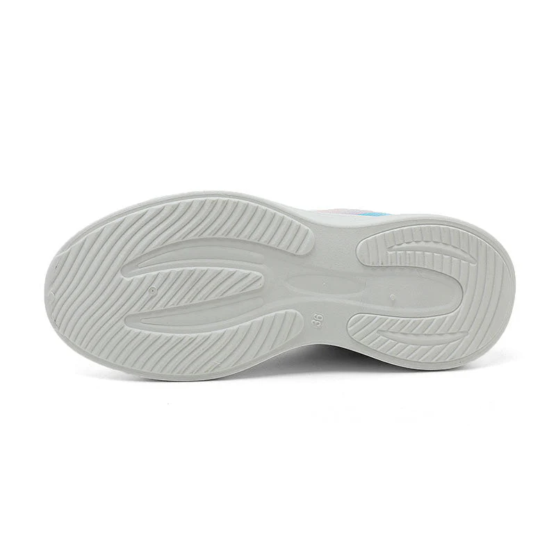 Damen Leichte und atmungsaktive Sport-Sneaker mit dämpfender Laufsohle - Image 2