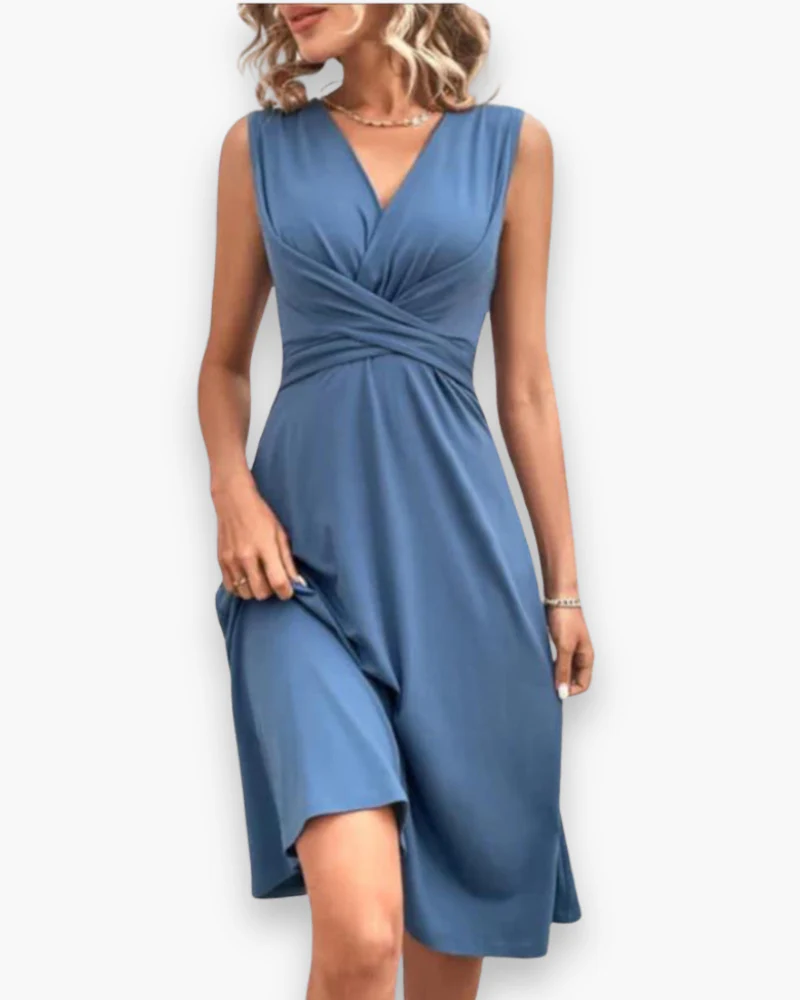 Damen Luftiges Elegantes Kleid | Midi - Image 7