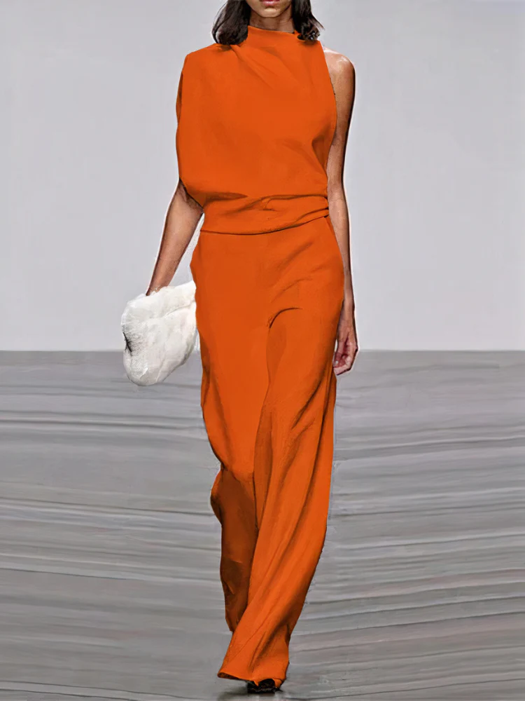 Damen moderner Jumpsuit mit weitem Bein | Hochzeitsgäste - Image 5