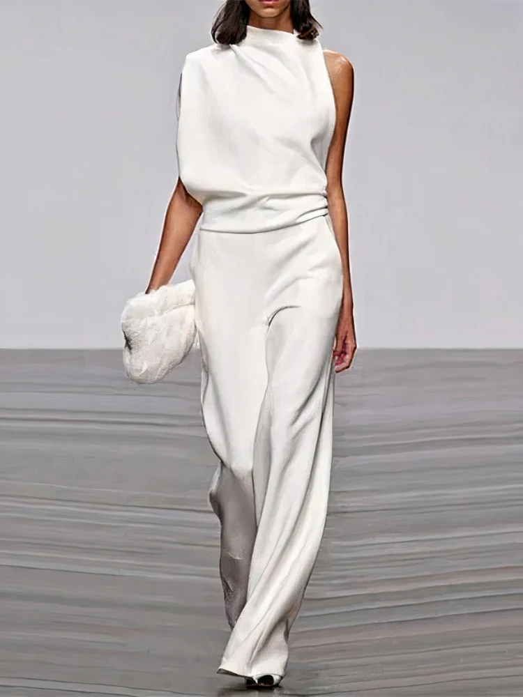 Damen moderner Jumpsuit mit weitem Bein | Hochzeitsgäste - Image 7
