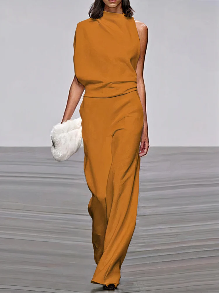 Damen moderner Jumpsuit mit weitem Bein | Hochzeitsgäste - Image 8