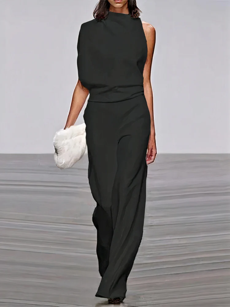 Damen moderner Jumpsuit mit weitem Bein | Hochzeitsgäste - Image 9