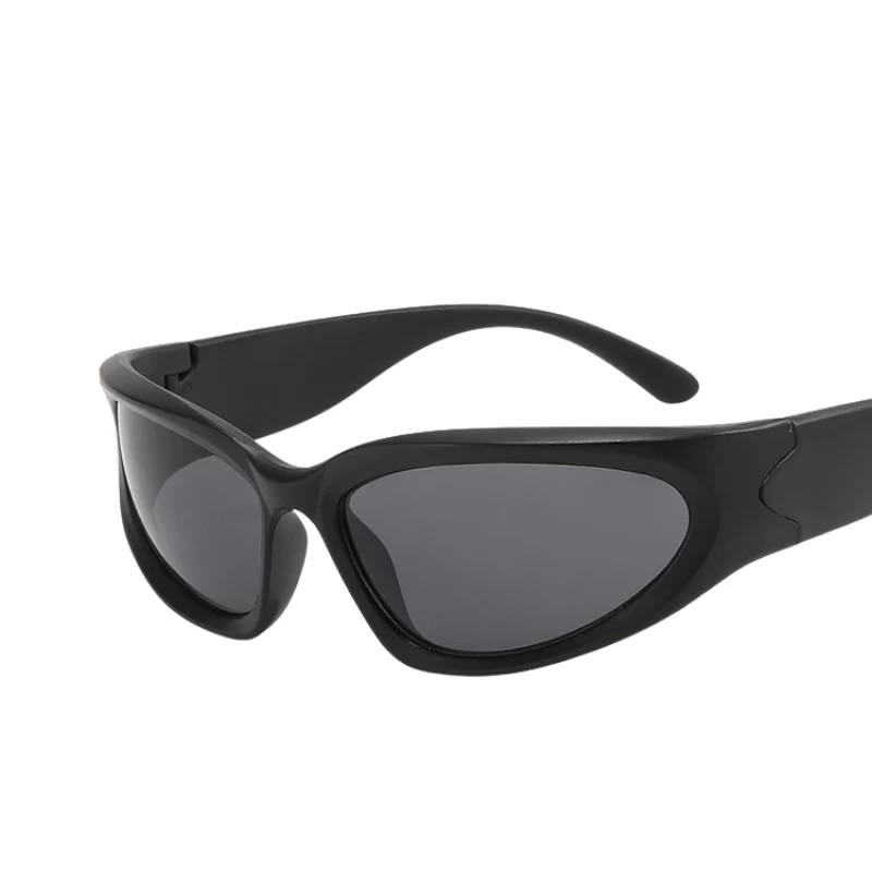 Damen Modisch Ovale Sonnenbrille | Umschließend