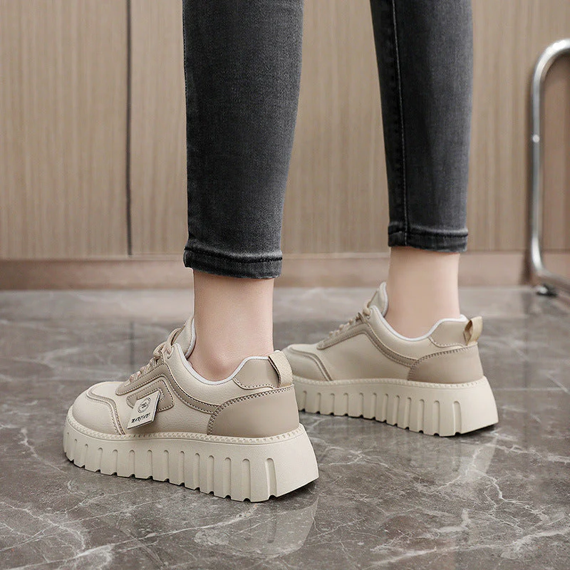 Damen modische Chunky Sneaker mit dämpfender Gummisohle und atemberaubendem Design - Image 3