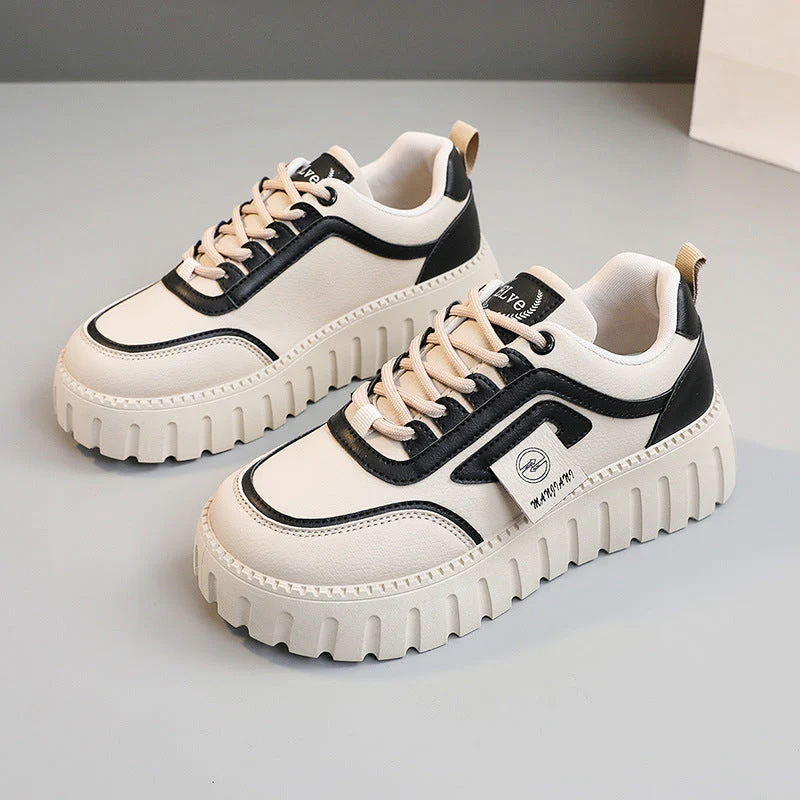 Damen modische Chunky Sneaker mit dämpfender Gummisohle und atemberaubendem Design - Image 6