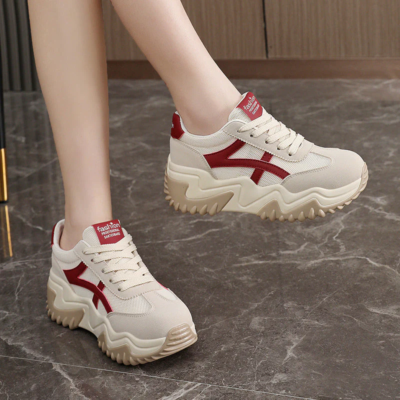 Damen modische Chunky Sneakers - Image 2