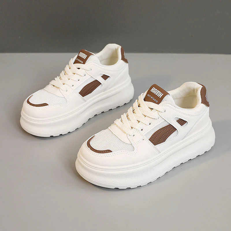 Damen modische Chunky Sneakers mit atmungsaktiver Mesh-Oberfläche und robustem Profil - Image 6