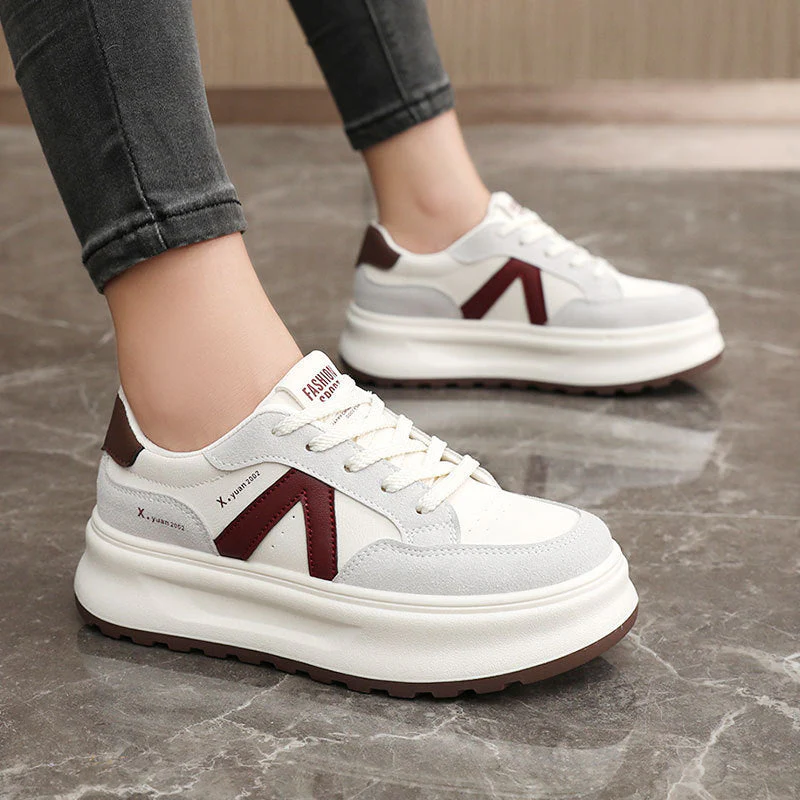 Damen modische Chunky Sneakers mit dämpfender Fußbetttechnologie - Image 2