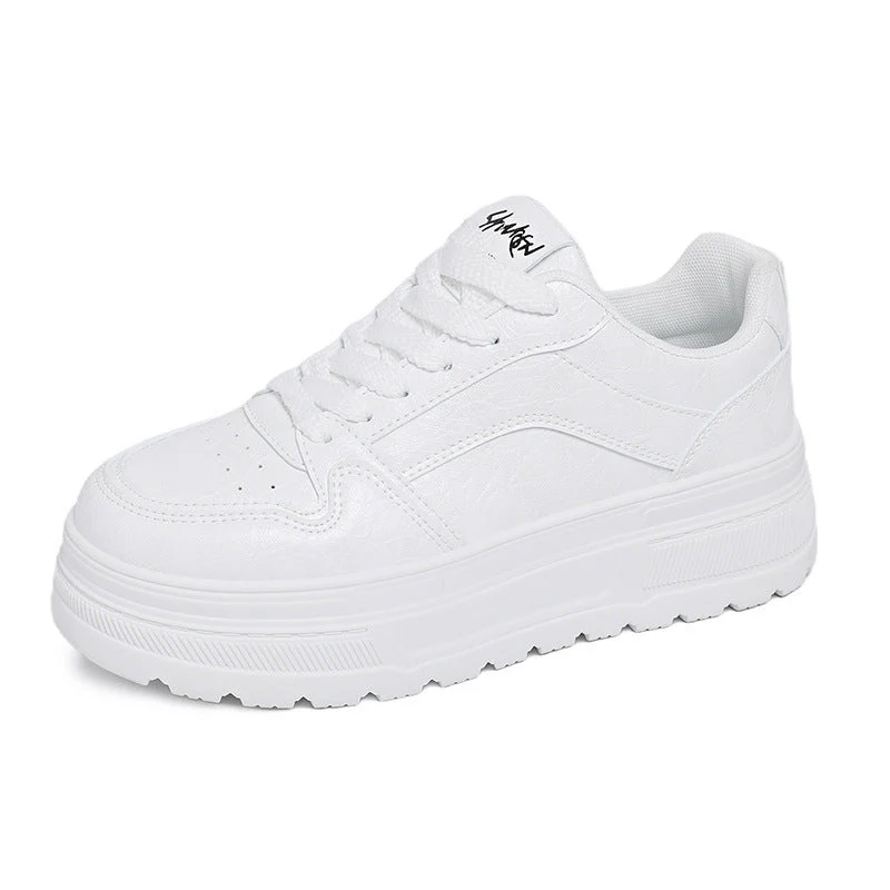 Damen Modische Chunky Sneakers mit elegantem Obermaterial und dämpfender Sohle - Image 4