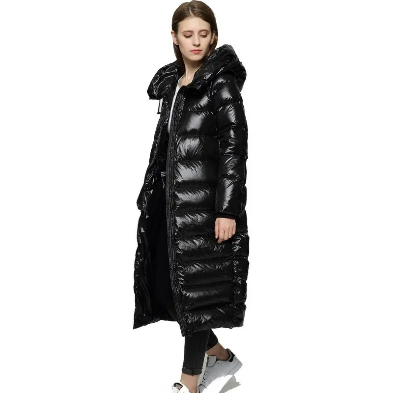 Damen Modische Daunen Jacke | Lang