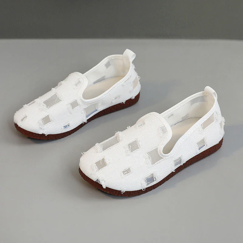 Damen modische Freizeitschuhe mit durchlässigem Obermaterial und rutschfester Sohle - Image 5