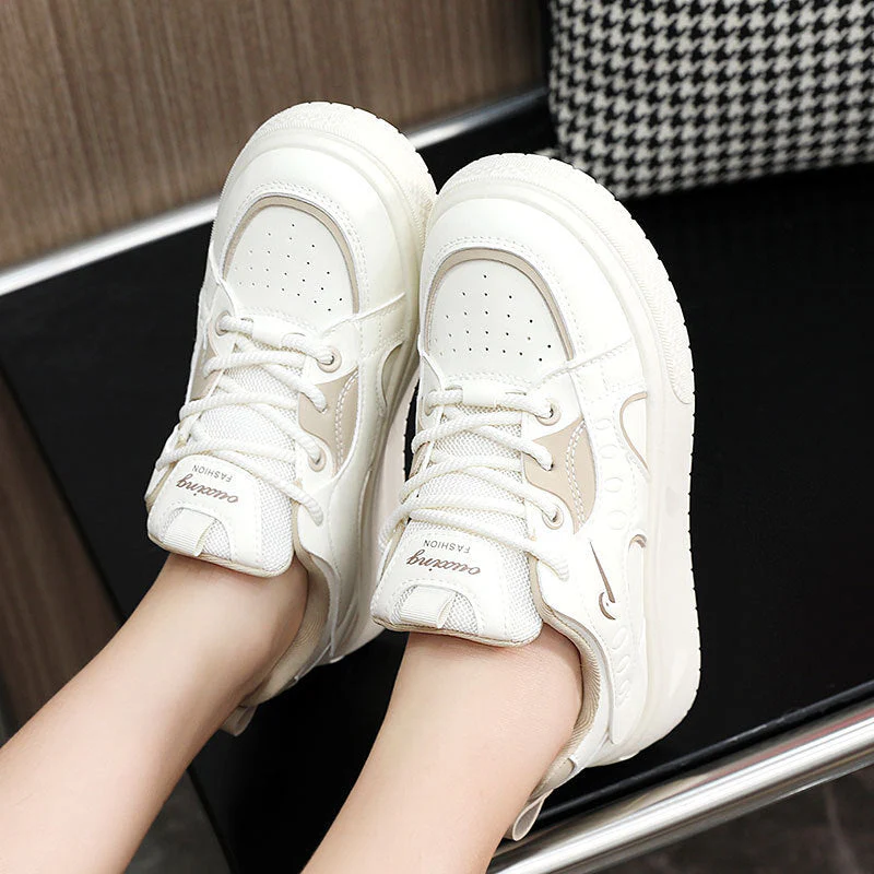 Damen modische Freizeitsneaker mit atmungsaktiver Oberflächenstruktur und dämpfender Sohle - Image 3