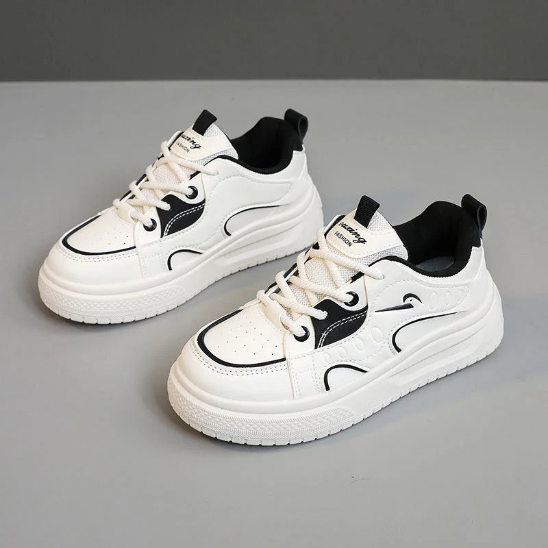 Damen modische Freizeitsneaker mit atmungsaktiver Oberflächenstruktur und dämpfender Sohle - Image 6