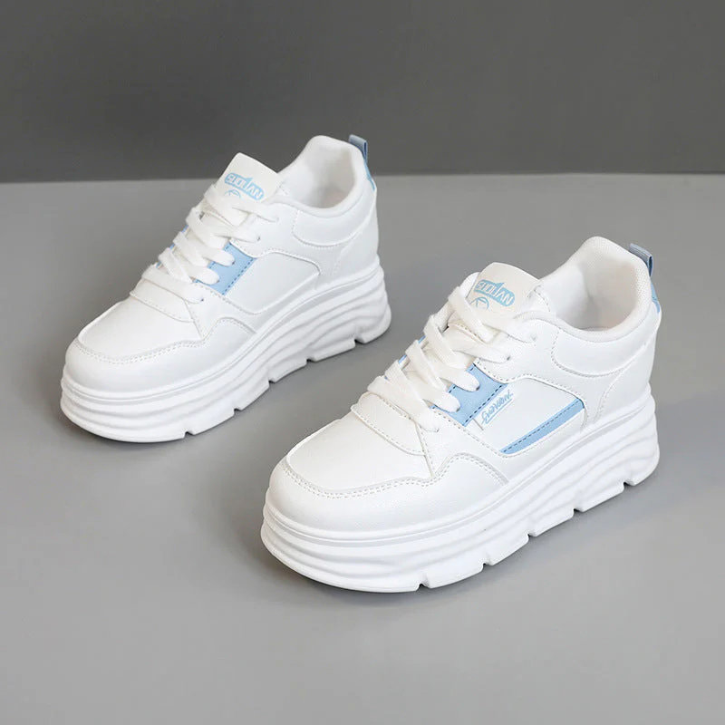 Damen modische Plateau-Sneaker mit dämpfender Sohle und atmungsaktivem Obermaterial - Image 6
