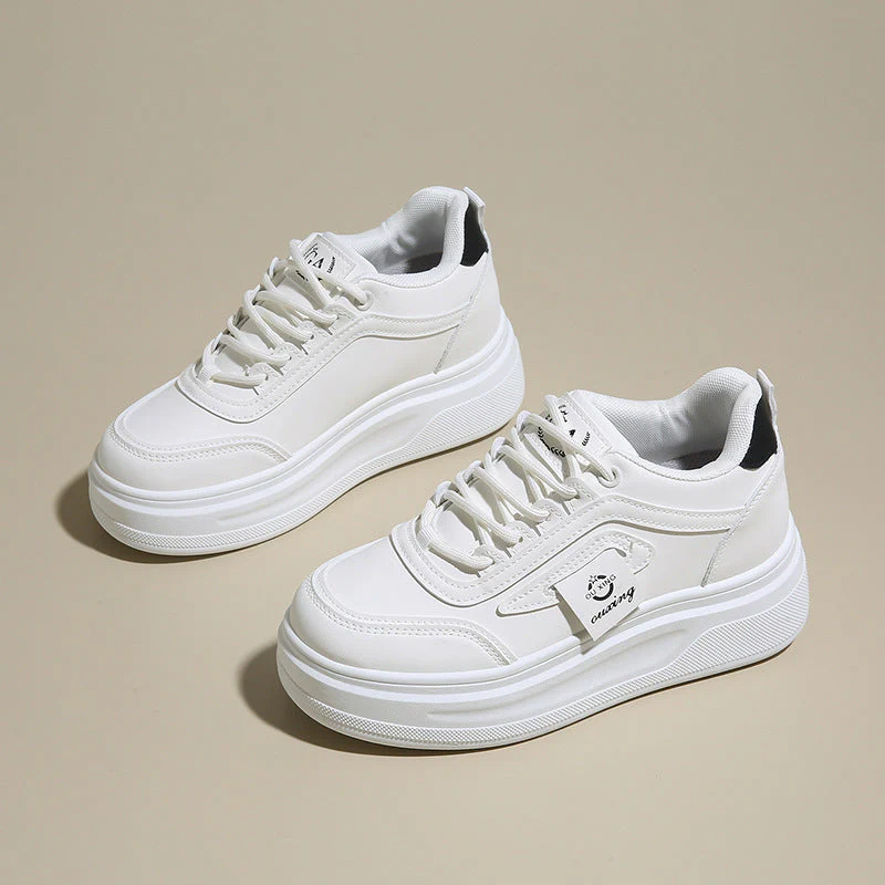 Damen modische Plateau-Sneaker mit sportlicher Dämpfungstechnologie