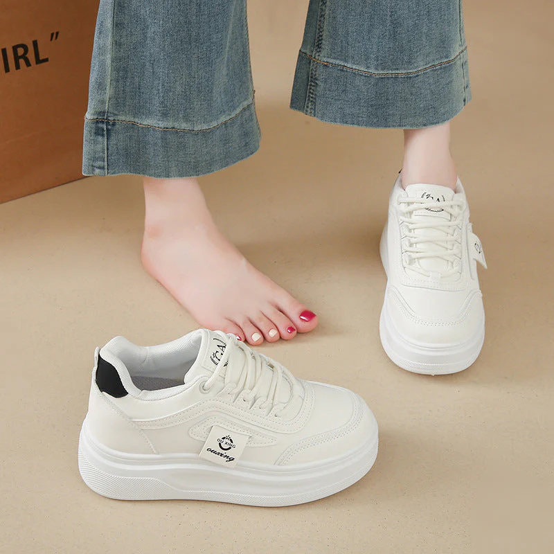 Damen modische Plateau-Sneaker mit sportlicher Dämpfungstechnologie - Image 2