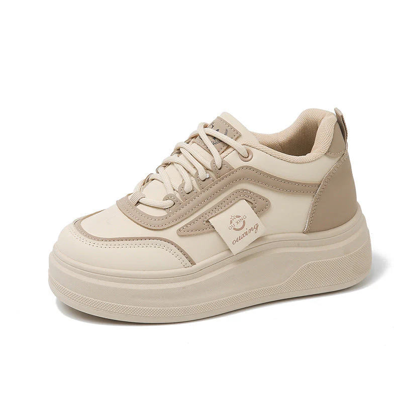 Damen modische Plateau-Sneaker mit sportlicher Dämpfungstechnologie - Image 7