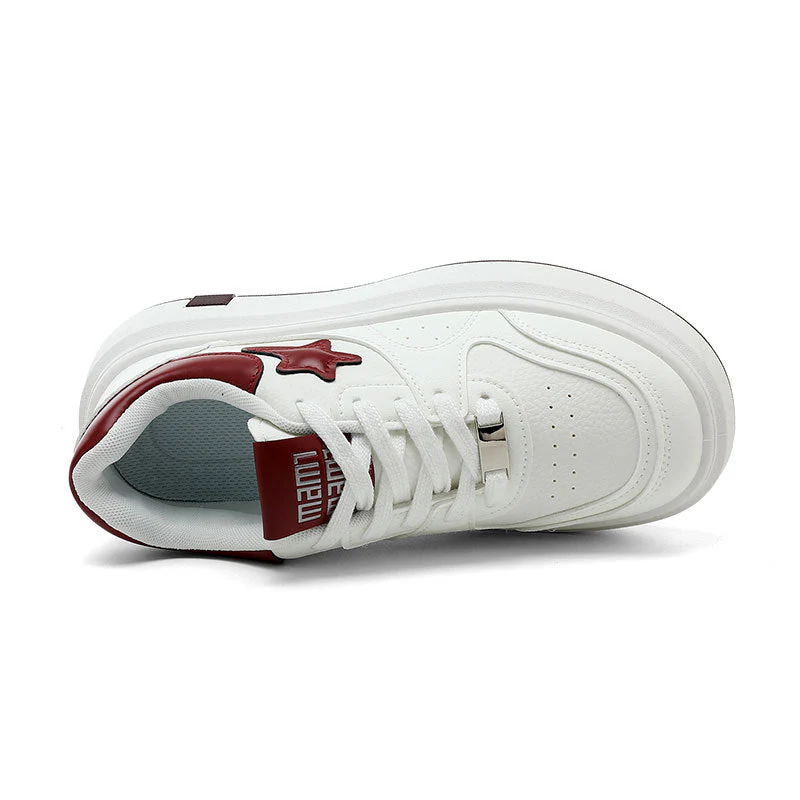 Damen Modische Plateausneaker mit sportlichem Design und atmungsaktiven Materialien - Image 2