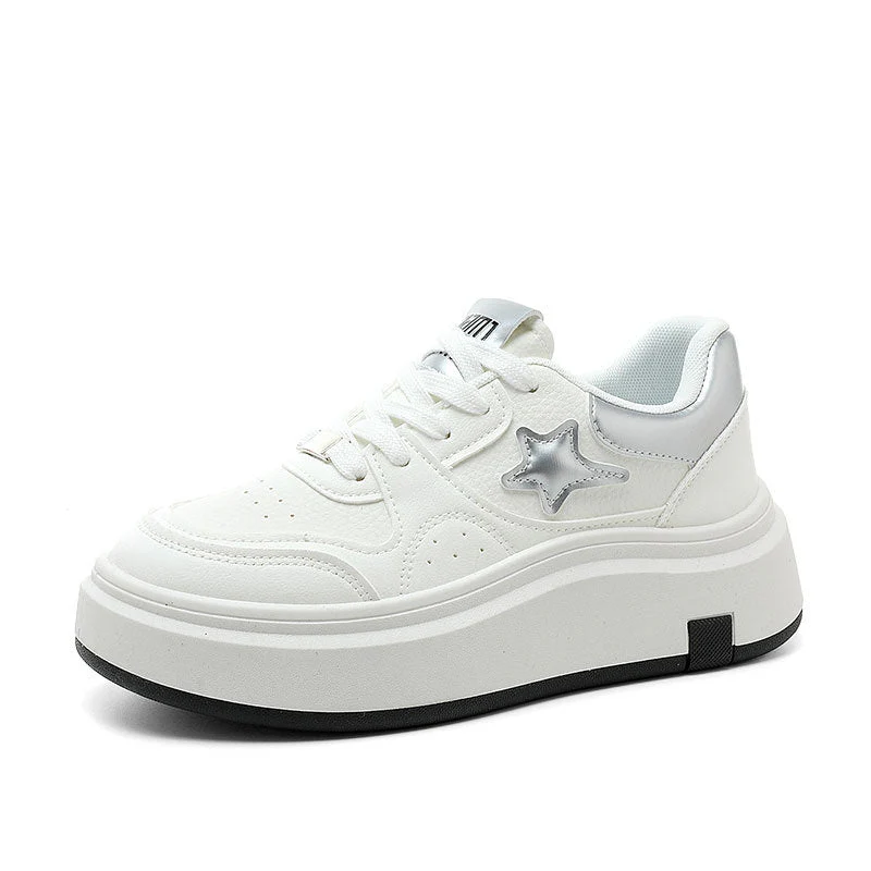 Damen Modische Plateausneaker mit sportlichem Design und atmungsaktiven Materialien - Image 4