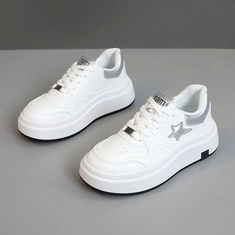 Damen Modische Plateausneaker mit sportlichem Design und atmungsaktiven Materialien - Image 6