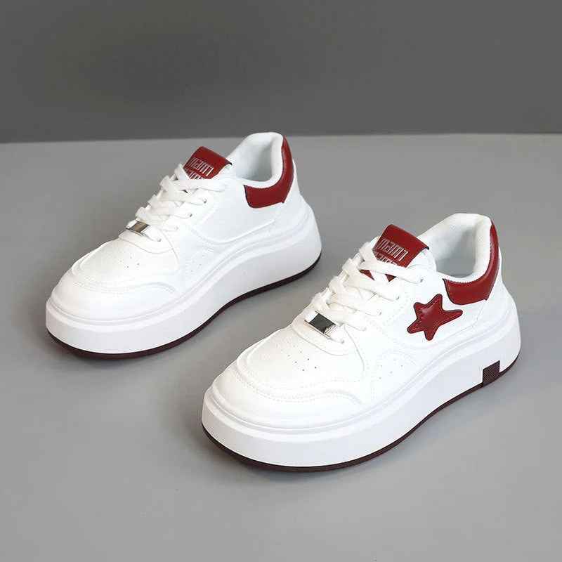 Damen Modische Plateausneaker mit sportlichem Design und atmungsaktiven Materialien - Image 7