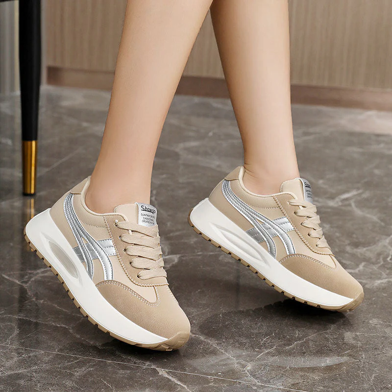 Damen Modische Sneaker mit attraktivem Plateau und atmungsaktivem Obermaterial - Image 3