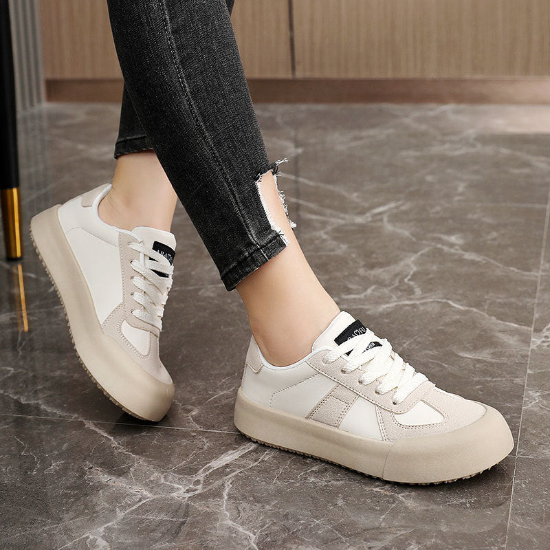 Damen modische Sneaker mit hochwertigem Wildleder und atmungsaktivem Mesh-Obermaterial - Image 3