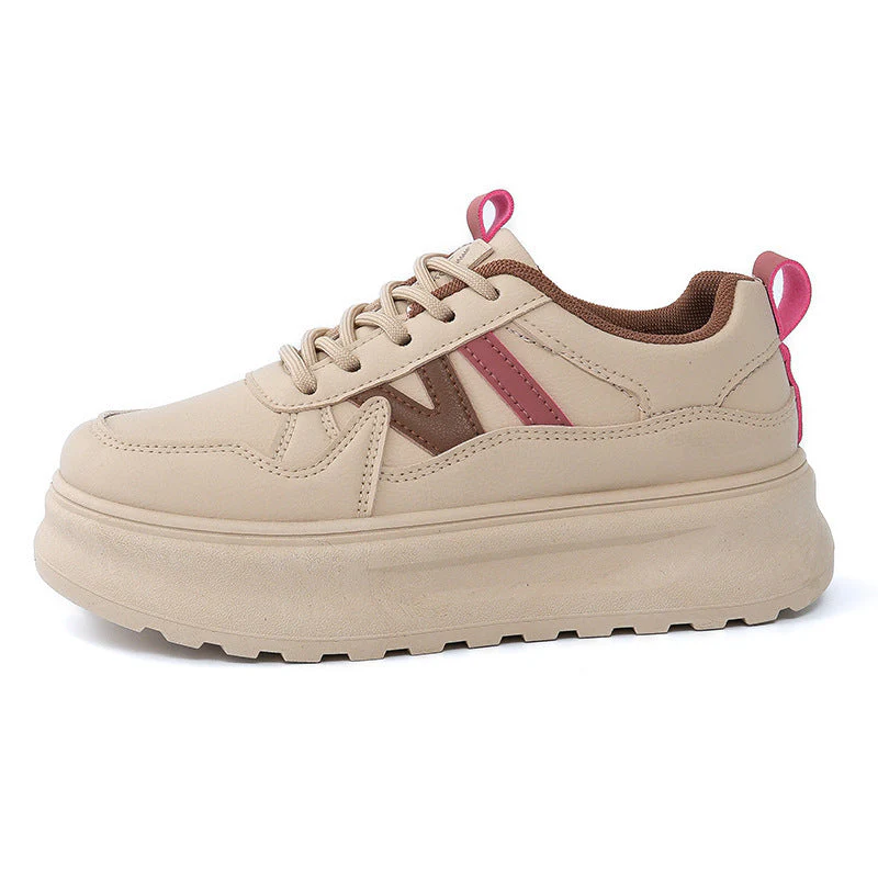 Damen modische Sneaker mit plateauartiger Laufsohle und atmungsaktivem Obermaterial - Image 6
