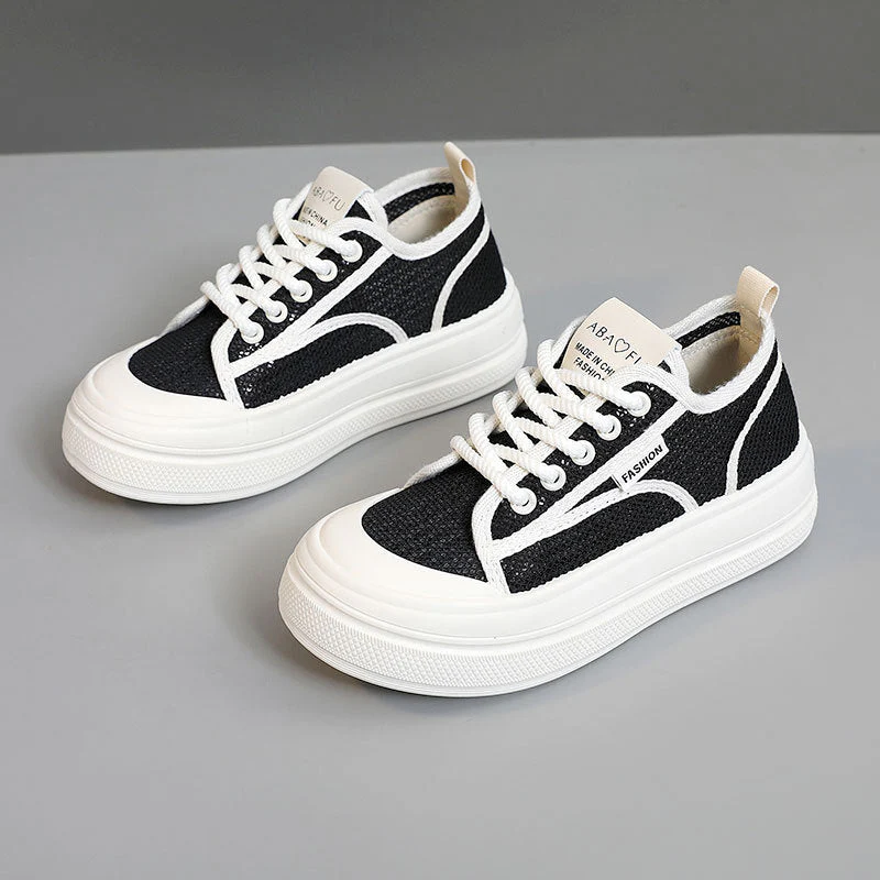 Damen modische Sneakers mit atmungsaktivem Obermaterial und dämpfender Laufsohle - Image 6