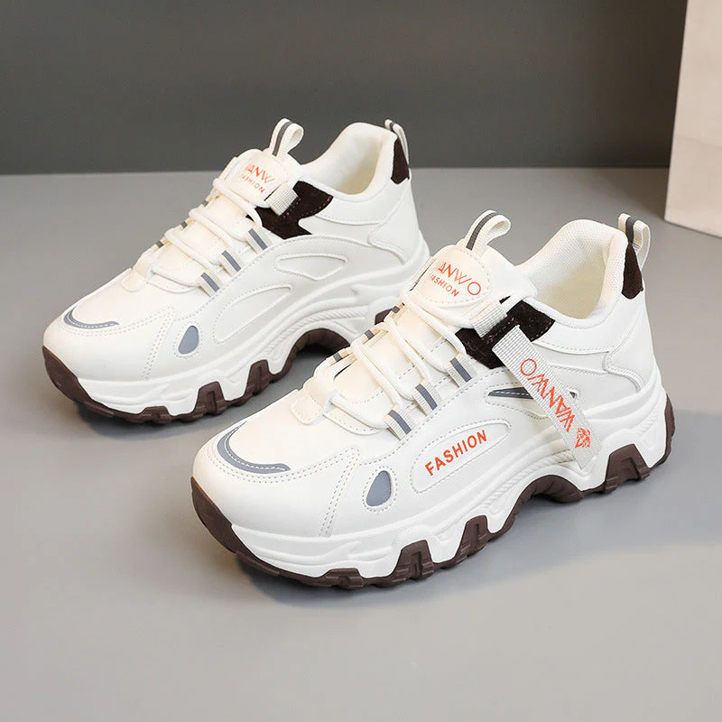 Damen modische Sneakers mit atmungsaktiver Struktur und dämpfender Laufsohle - Image 6