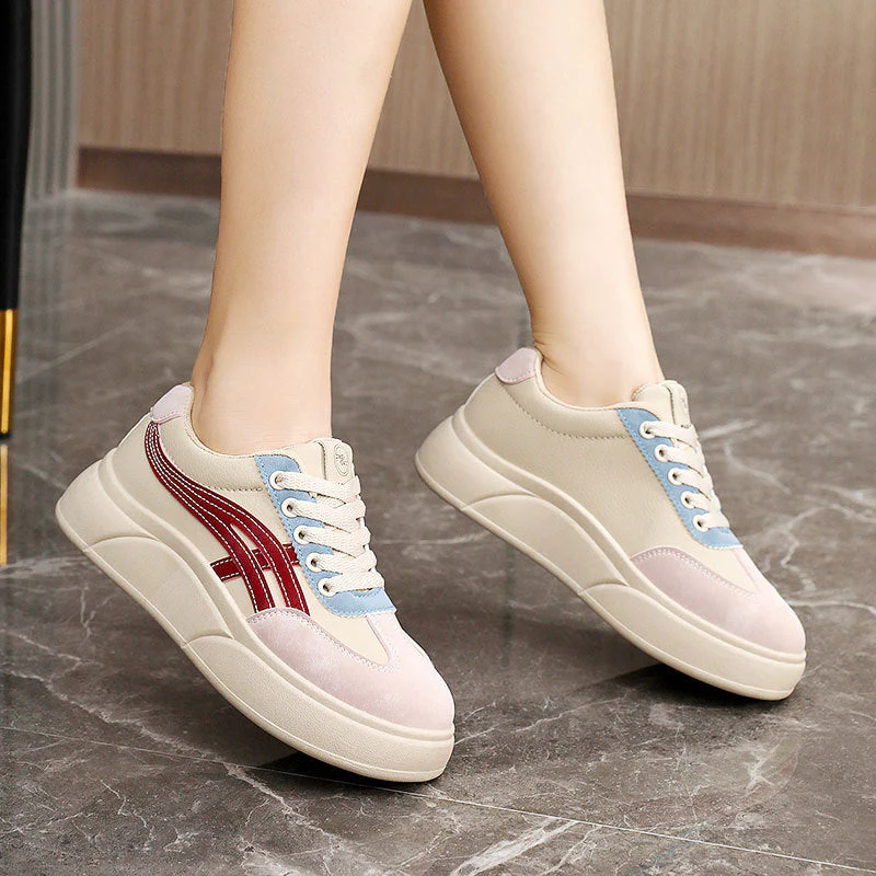Damen modische Sneakers mit komfortabler Plattform und sportlichen Akzenten - Image 3