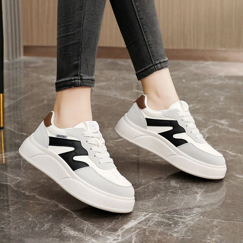 Damen modische Sneakers mit rutschfester Laufsohle und atmungsaktivem Obermaterial - Image 2