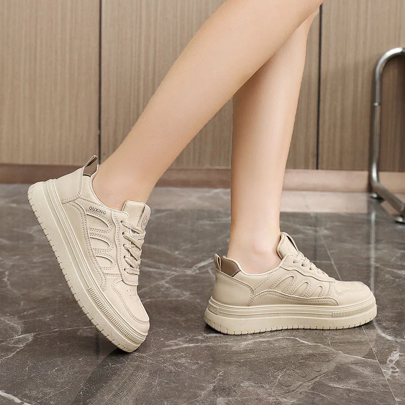 Damen modische Sneakers mit rutschfester Laufsohle und atmungsaktiver Konstruktion - Image 2