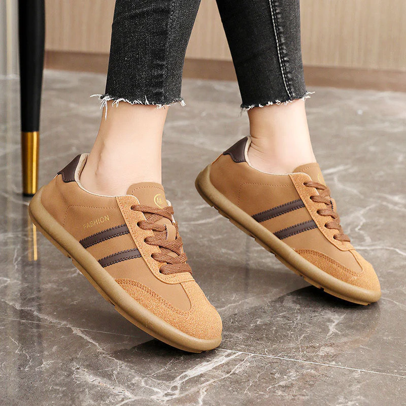Damen modische Sneakers mit rutschfester Sohle und atmungsaktiver Konstruktion